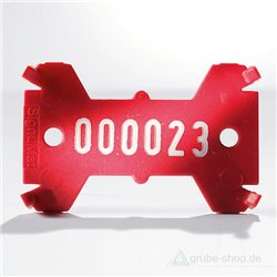 Plastové štítky, 14x43mm